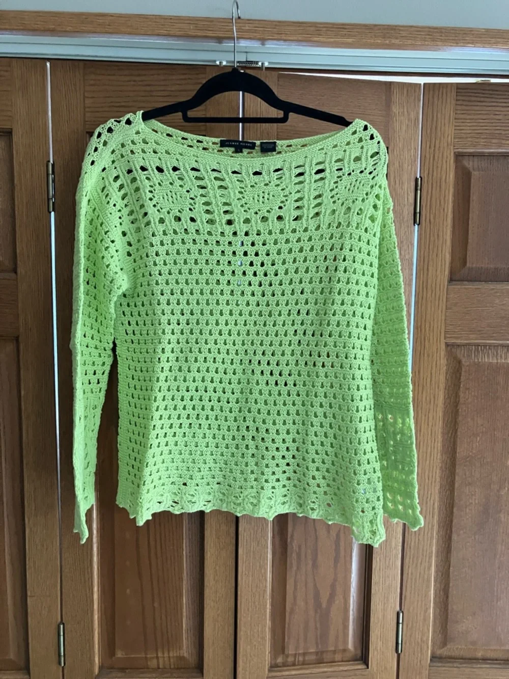 Jeanne Pierre Crochet cotton tops bundle of three. 2XL 1 large - Picture 4 of 13